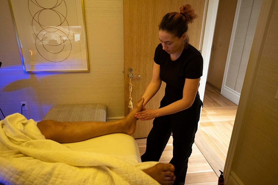 Jet Lag Massage in NYC