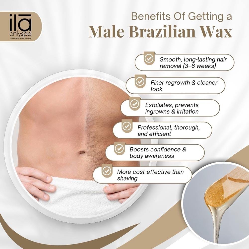 Benefits of Getting a Male Brazilian Wax