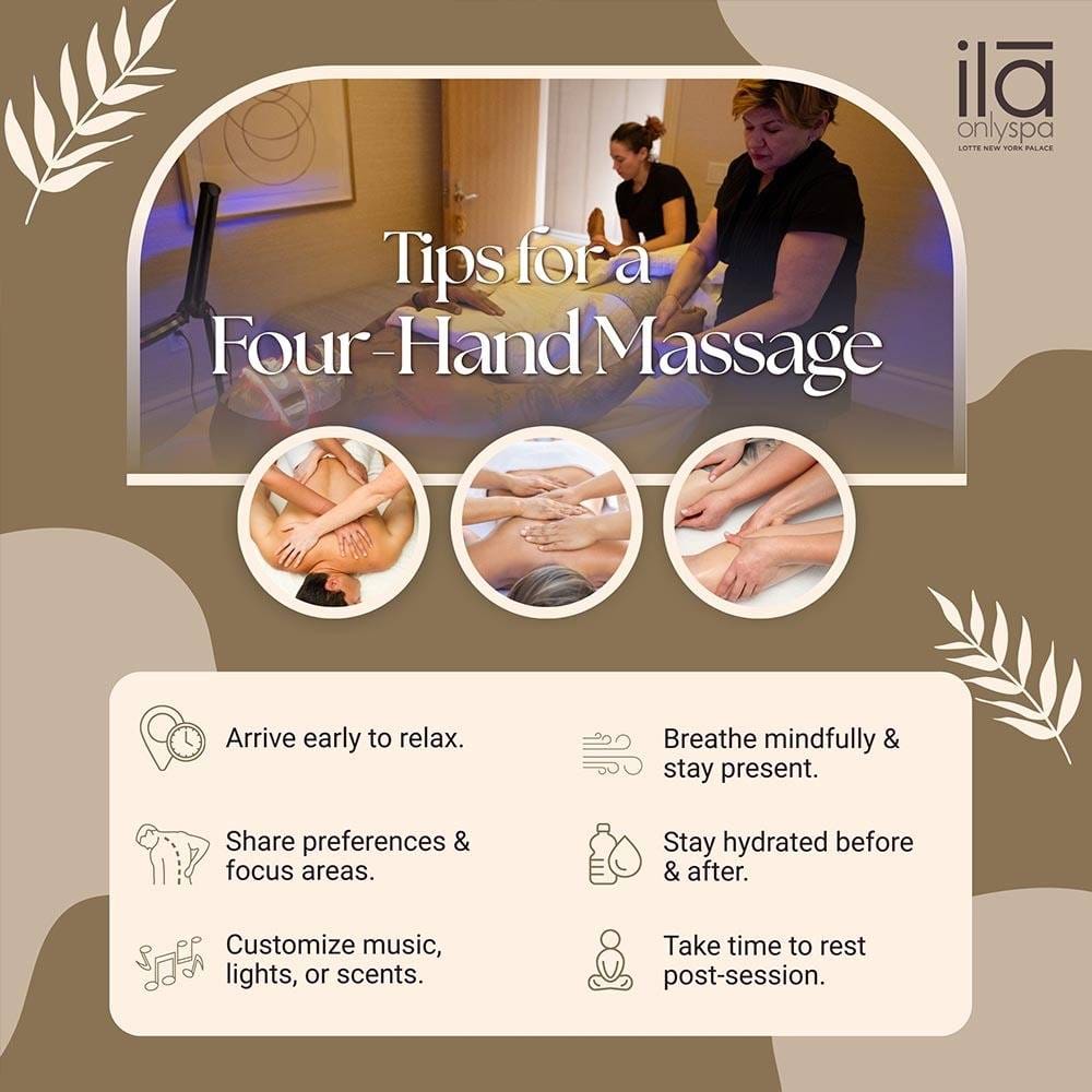 Top Benefits of a Four Hand Massage in NYC