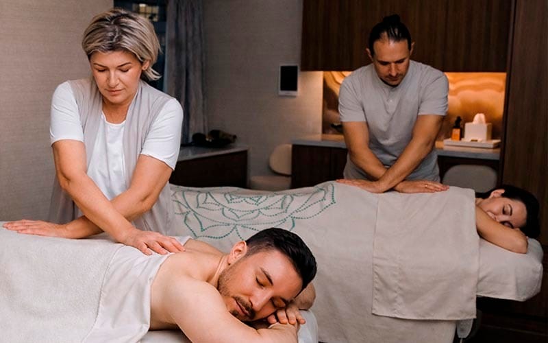 Couples Spa Day Massage Experience Madison Avenue Manhattan