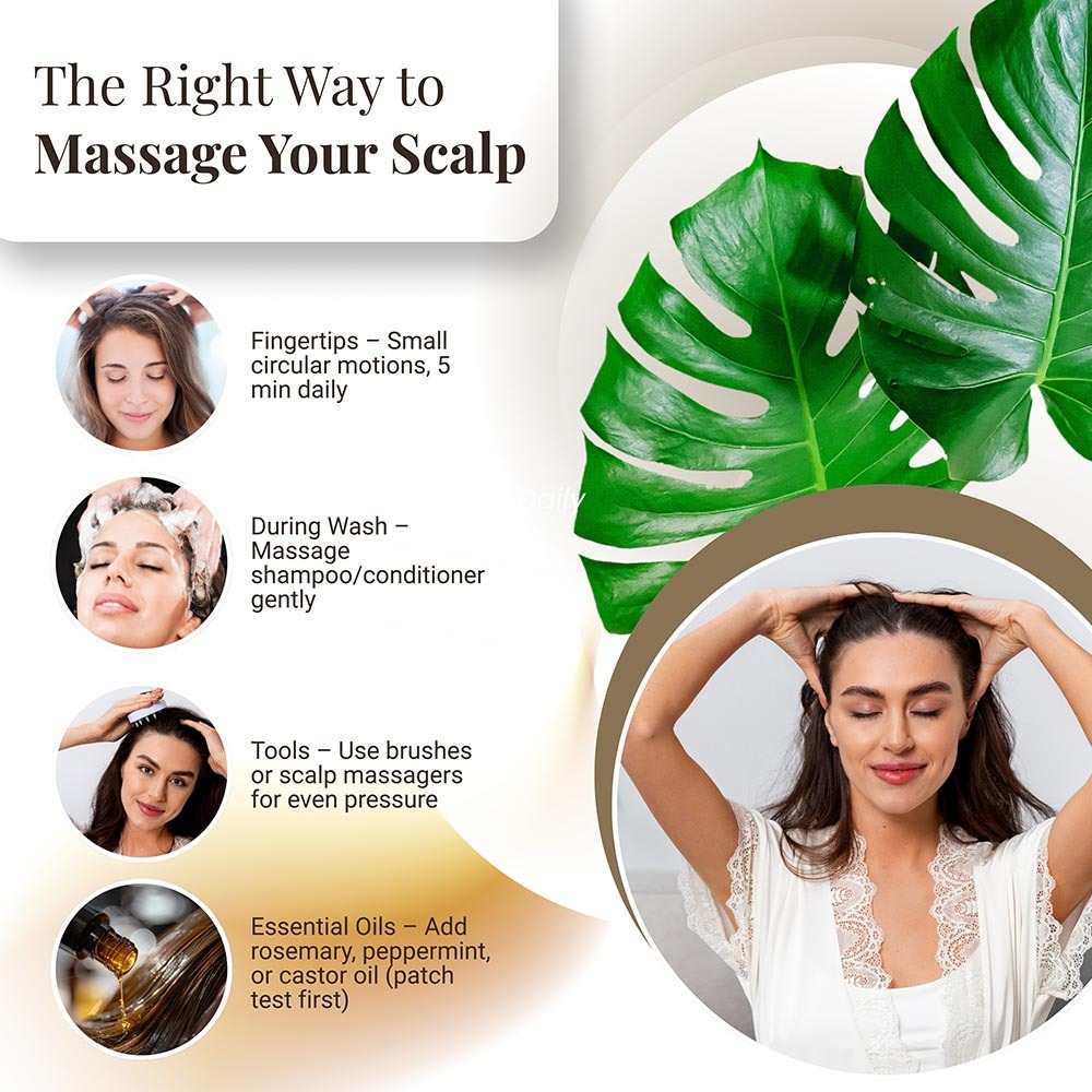 The Right Way to Massage Your Scalp