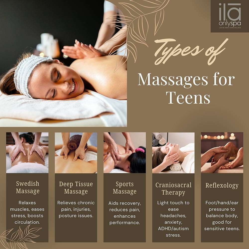 Types of Massages For Teens