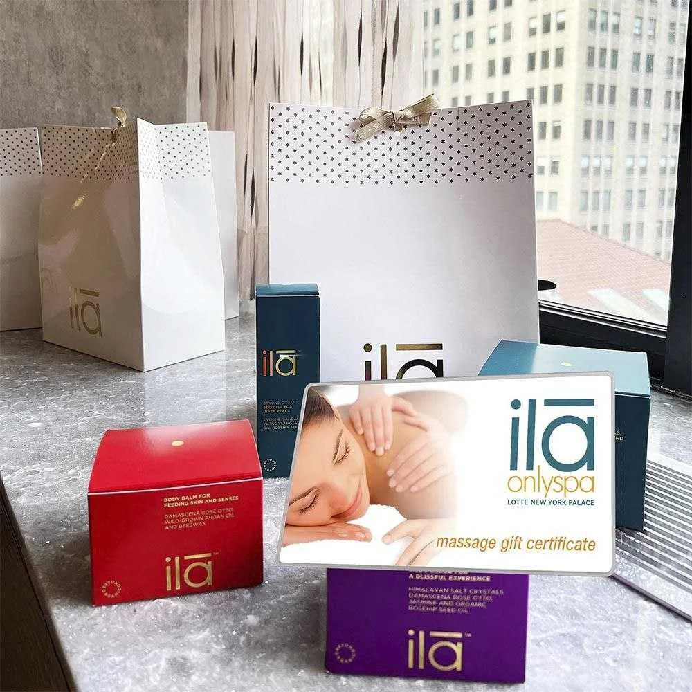 Ila Only Spa Gift Card Midtown Manhattan