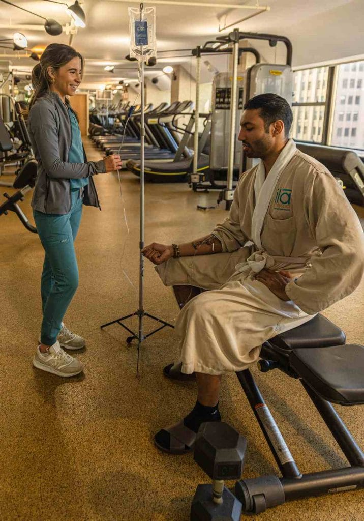 Wellness infusion at ila Spa NYC to restore balance and vitality