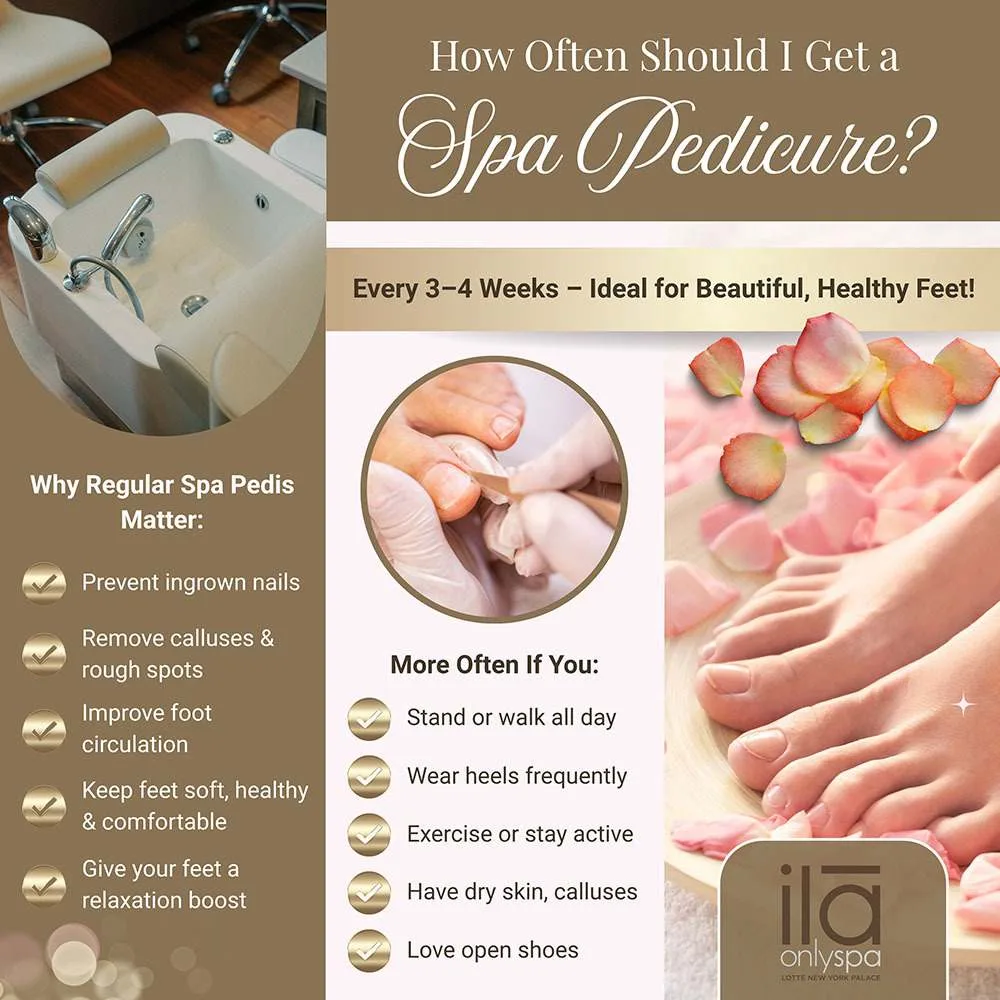 How Often Should I Get a Spa Pedicure