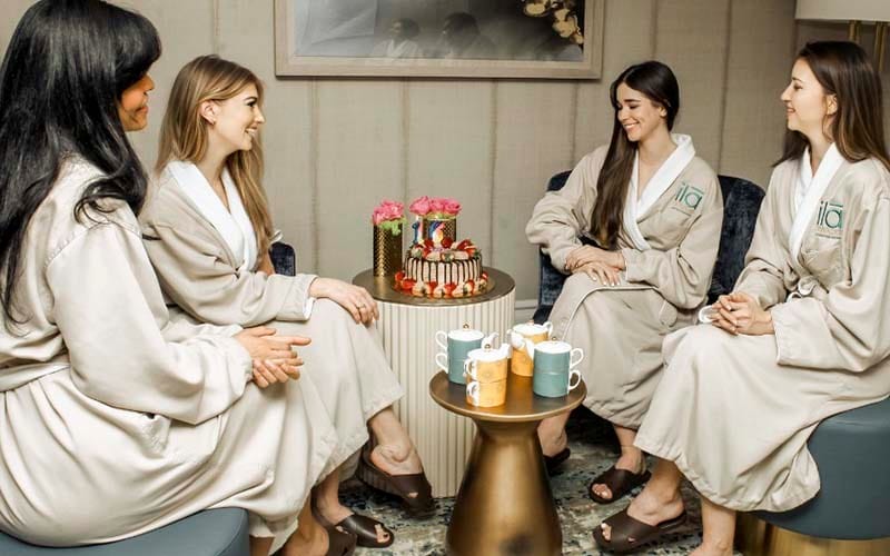 Spa Day Refreshment Aftercare Tea Water Manhattan