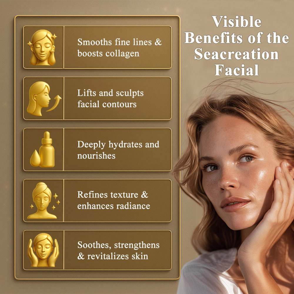 Visible Benefits of The Seacreation Facial
