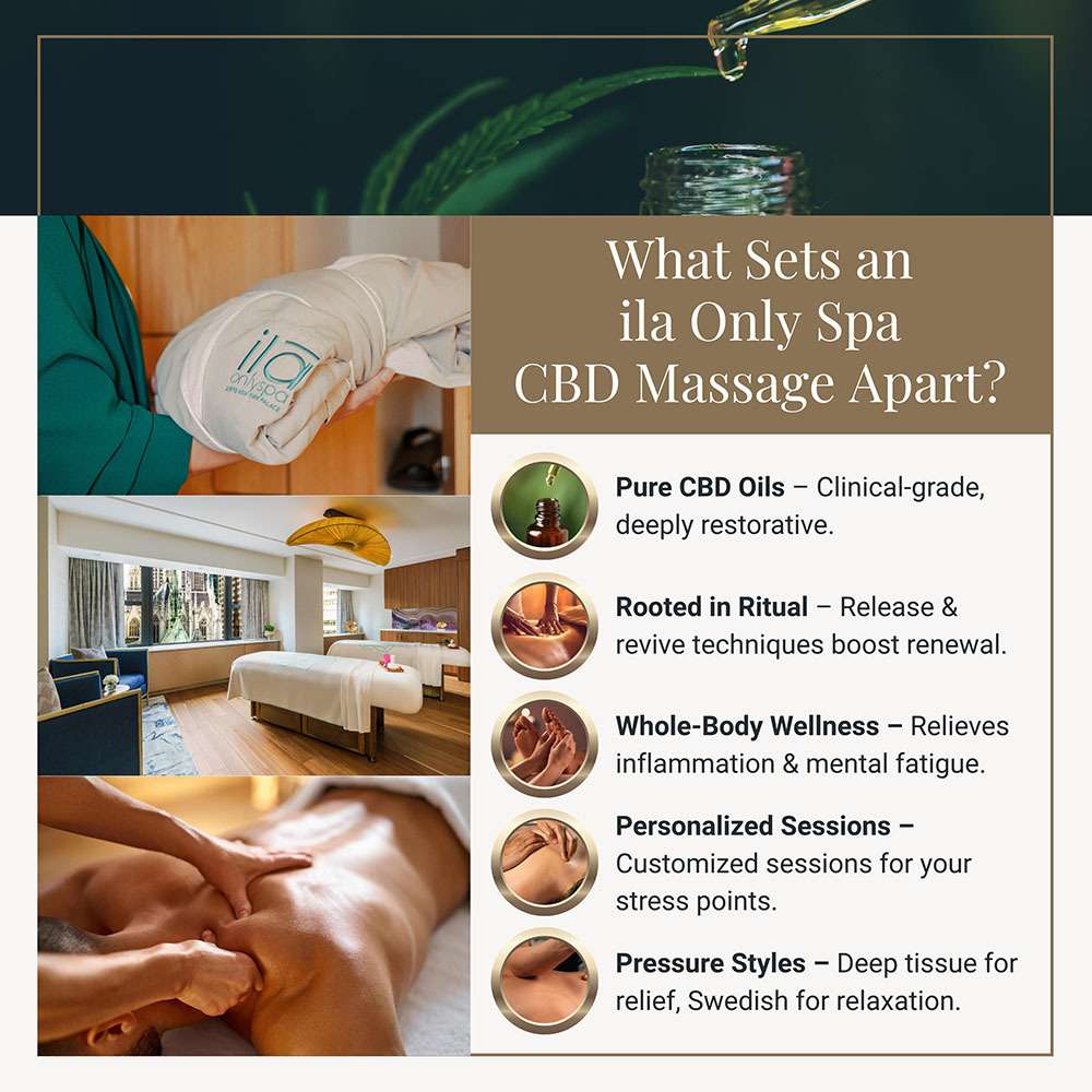 What Sets Ila Only Spa CBD Massage Apart