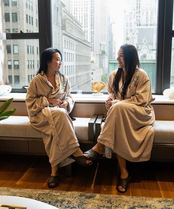 Best Spa NYC Luxury Relaxation Lounge Midtown