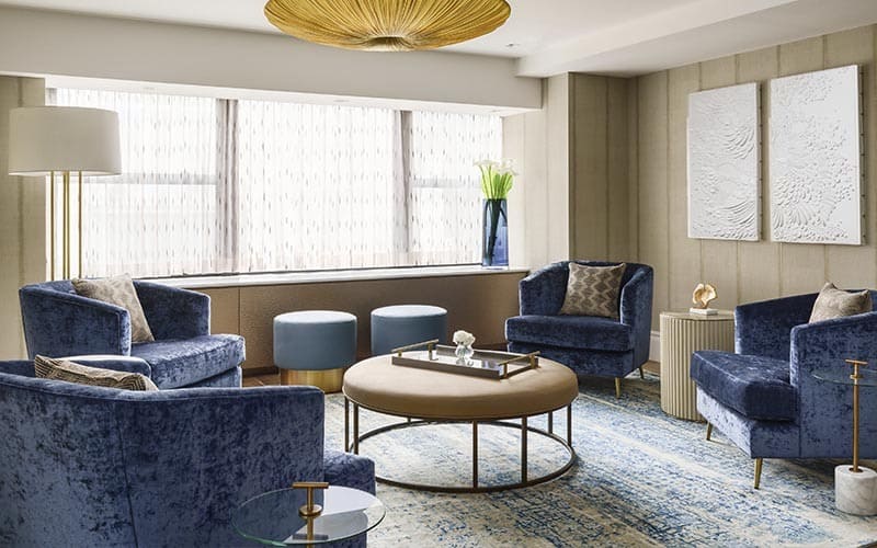 ILA Spa Midtown Accessible Hallway Interior NYC