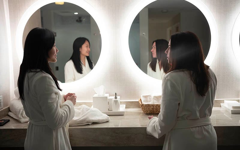 ILA Spa Midtown Bachelorette Lounge Interior Midtown NYC