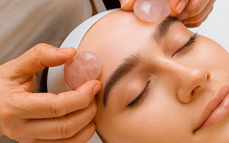 ILA Spa Midtown Crystal Healing Facial Rose Quartz NYC