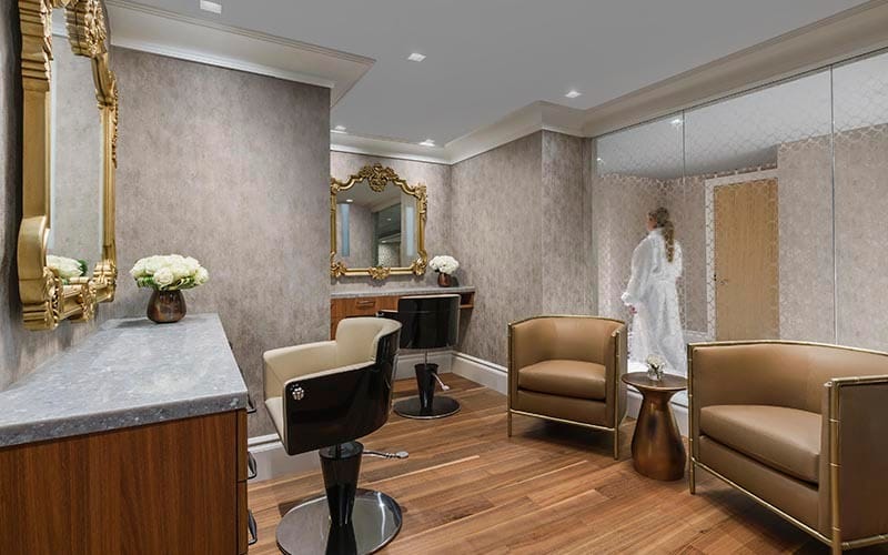 ILA Spa Midtown Guest Lounge Interior NYC