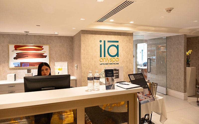 ILA Spa Midtown Reception Desk NYC