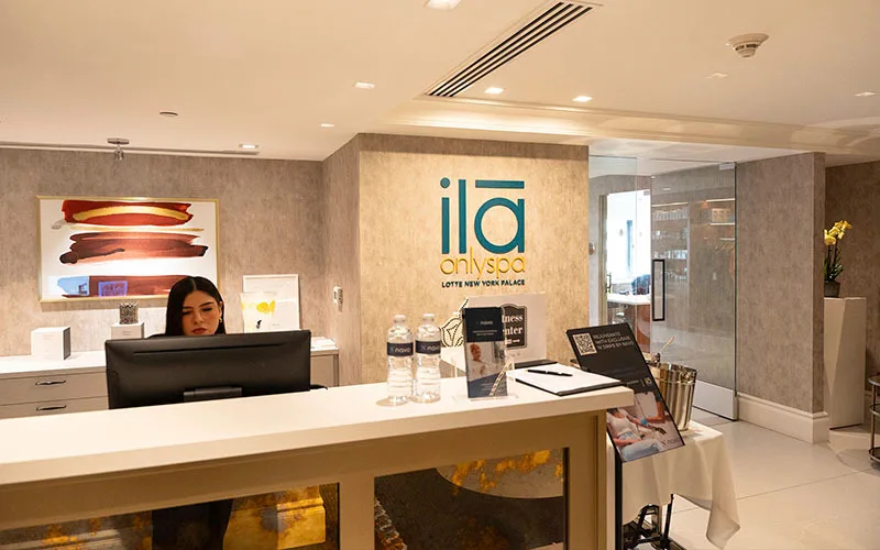 ILA Spa Midtown Reception Desk NYC
