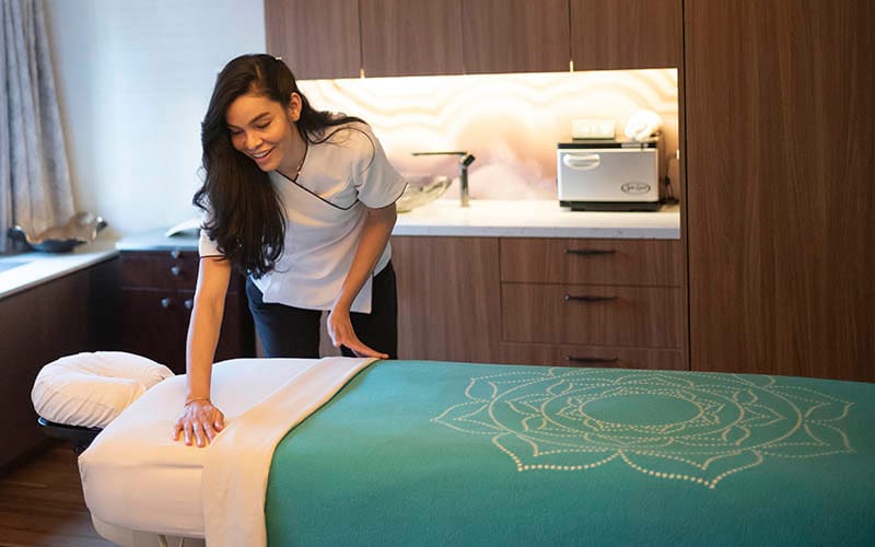 ILA Spa Midtown Swedish Massage Relaxation Room NYC