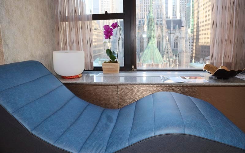 ILA Spa Midtown Weekend Getaway Relaxation Lounge View NYC