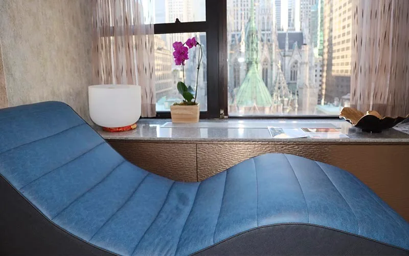 ILA Spa Midtown Weekend Getaway Relaxation Lounge View NYC