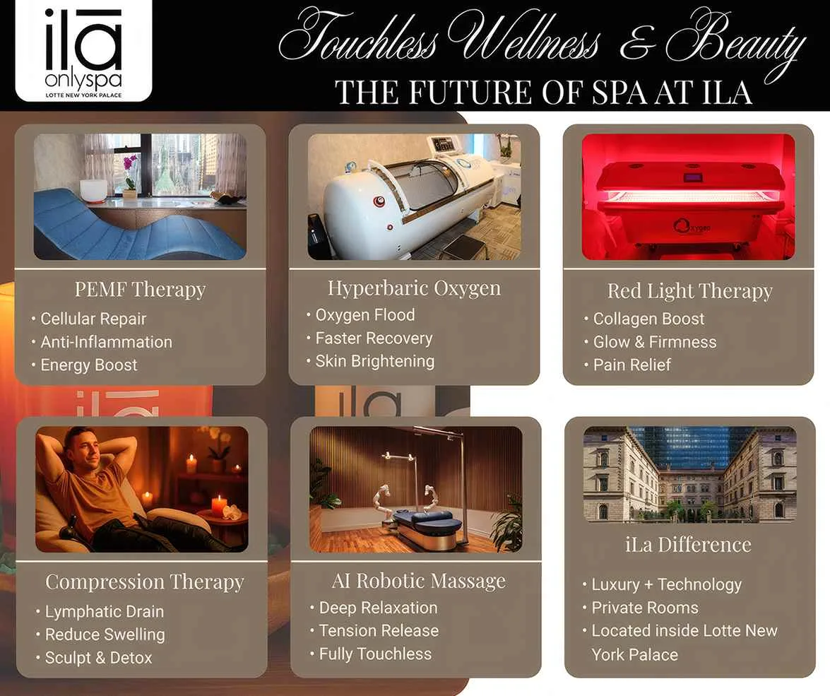 Ila Touchless Wellness Services, NYC