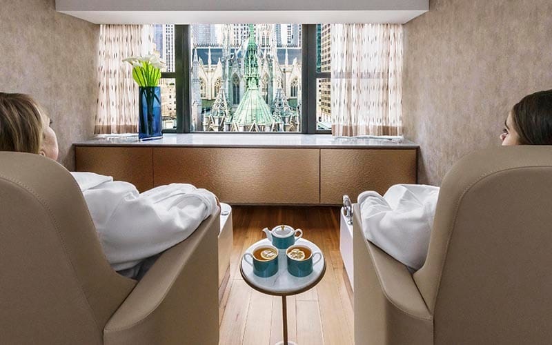 Tea Lounge St Patricks Cathedral View ILA Only Spa NYC