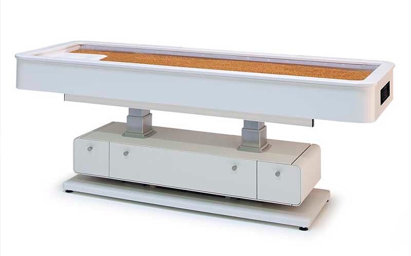 Gharieni MLX Quartz Massage Bed Warm Quartz Sand Spa Wellness Midtown NYC