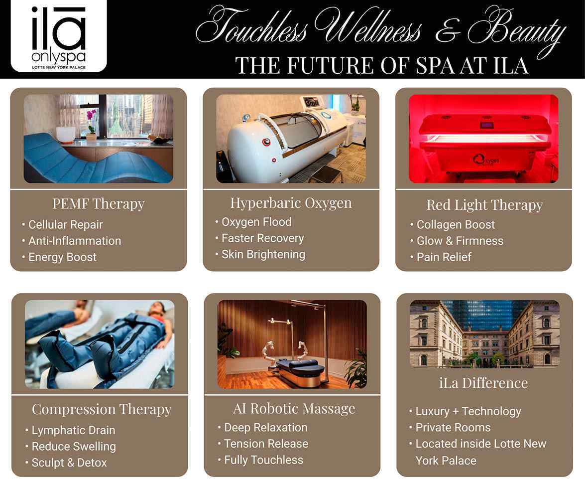 Ila Touchless Wellness Services, NYC