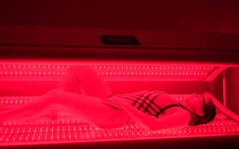 Full body red light therapy treatment at ila Only Spa in Midtown Manhattan New York