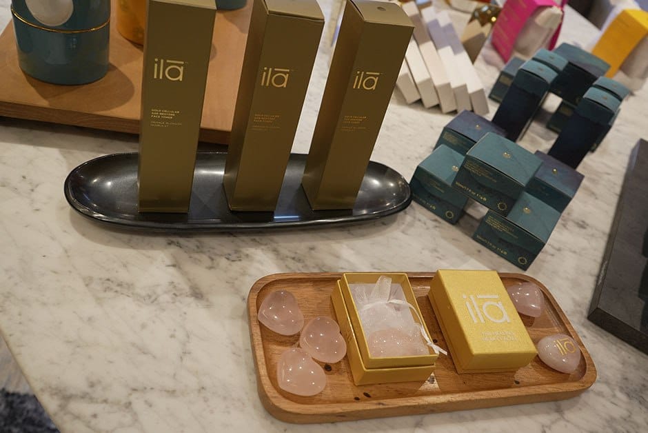 ila signature spa skincare products used in luxury treatments at ila Only Spa in Midtown Manhattan