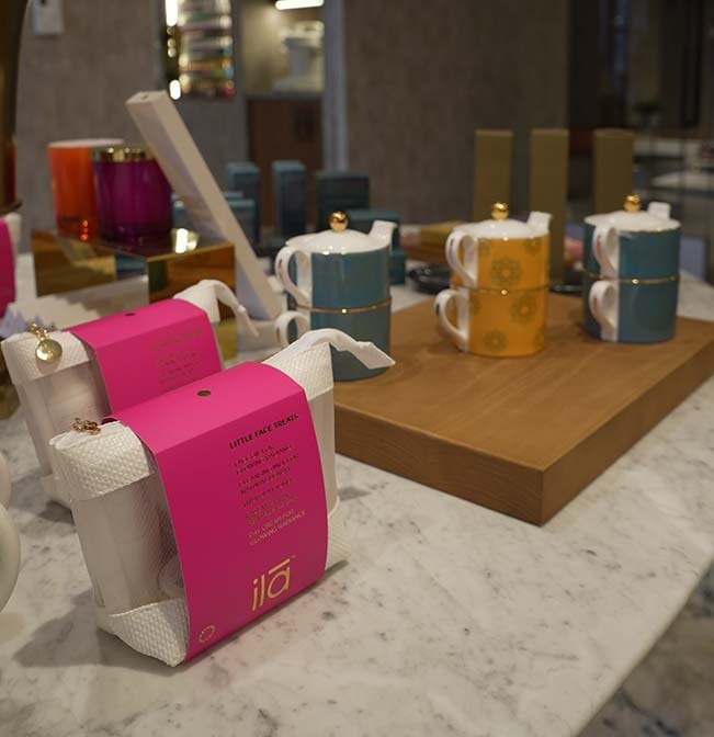 Luxury spa gift sets available with spa gift cards at ila Only Spa in Midtown Manhattan New York