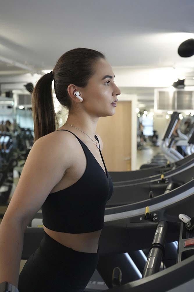 Woman enjoying a wellness and fitness experience during a luxury spa day at ila Only Spa Midtown Manhattan NYC