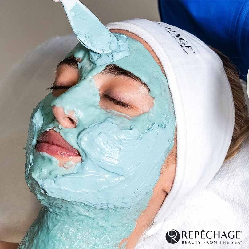 step by step 6 triple action peptide facial