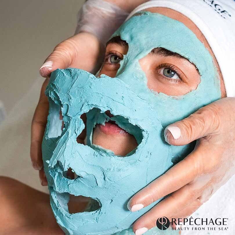 step by step 7 triple action peptide facial