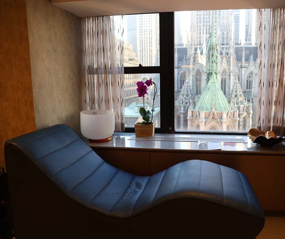 PEMF therapy room at ila Only Spa in Midtown Manhattan